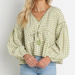 NEW Petal & Pup Alena Top - Olive